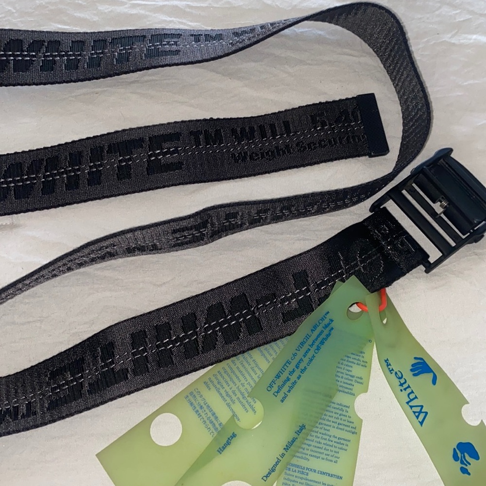 Black OFF WHITE Belt